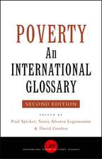 Poverty: An International Glossary