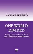 One World Divided: Existing Causes and Possible Results of the Coming Post-Economic Revolution