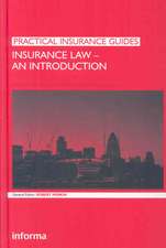 Insurance Law: An Introduction