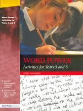 Word Power: Activities for Years 5 and 6