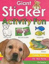 Giant Sticker Activity Book for Girls