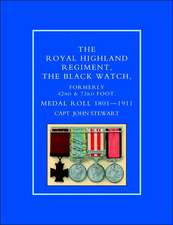 Royal Highland Regiment.the Black Watch, Formerly 42nd and 73rd Foot. Medal Roll.1801-1911