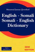 English - Somali; Somali - English Dictionary