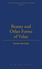 Beauty And Other Forms Of Value