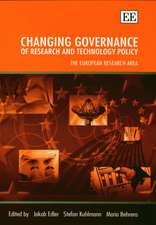 Changing Governance of Research and Technology P – The European Research Area