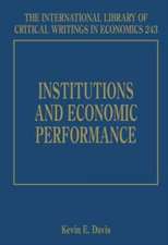 Institutions and Economic Performance