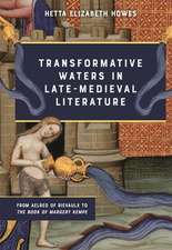 Transformative Waters in Late–Medieval Literatur – From Aelred of Rievaulx to The Book of Margery Kempe