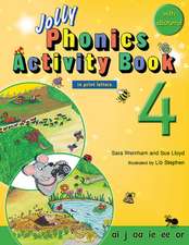 Jolly Phonics Activity Book 4 (in Print Letters)