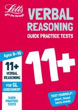 11+ Verbal Reasoning Quick Practice Tests Age 9-10 (Year 5)