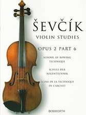 Sevcik Violin Studies - Opus 2, Part 6