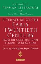 Literature of the Early Twentieth Century: From the Constitutional Period to Reza Shah