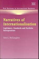 Narratives of Internationalisation – Legitimacy, Standards and Portfolio Entrepreneurs