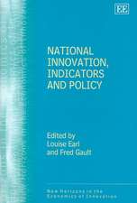 National Innovation, Indicators and Policy