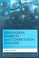 Innovation Markets and Competition Analysis – EU Competition Law and US Antitrust Law