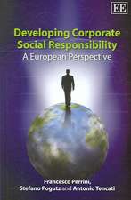 Developing Corporate Social Responsibility – A European Perspective