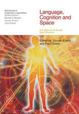 Language, Cognition and Space