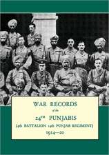 War Records of the 24th Punjabis 1914-20(4th Battalion 14th Punjab Regiment)