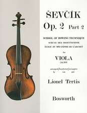 Sevcik for Viola: Op. 2, Part 2: School of Bowing Technique