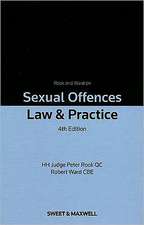 Rook and Ward on Sexual Offences