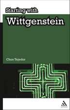 Starting with Wittgenstein