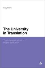 The University in Translation: Internationalizing Higher Education