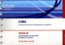 Management Accounting - Business Strategy Evaluation - Pocket Notes