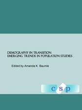 Demography in Transition: Emerging Trends in Population Studies