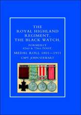 Royal Highland Regiment.the Black Watch, Formerly 42nd and 73rd Foot. Medal Roll.1801-1911