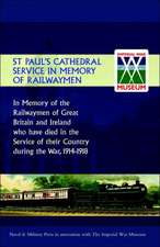 St Paul's Cathedral Service in Memory of Railway Men