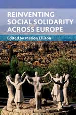 Reinventing Social Solidarity across Europe