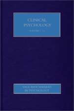 Clinical Psychology I: Assessment & Formulation