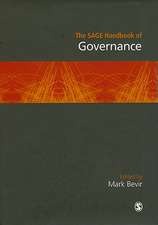 The SAGE Handbook of Governance