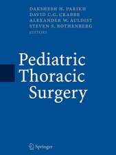 Pediatric Thoracic Surgery