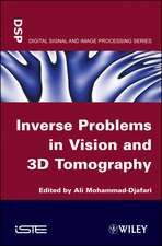 Inverse Problems in Vision and 3D Tomography