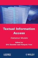 Textual Information Access – Statistical Models