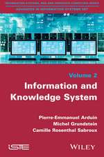 Information and Knowledge Systems