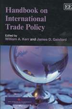 Handbook on International Trade Policy