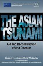 The Asian Tsunami – Aid and Reconstruction after a Disaster