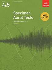 Specimen Aural Tests, Grades 4 & 5