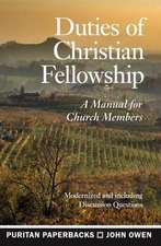 Duties of Christian Fellowship