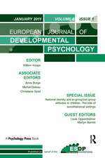 National Identity and Ingroup-Outgroup Attitudes in Children: The Role of Socio-Historical Settings: A Special Issue of the European Journal of Developmental Psychology