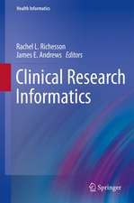 Clinical Research Informatics