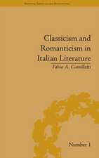 Classicism and Romanticism in Italian Literature: Leopardi's Discourse on Romantic Poetry