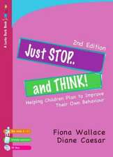 Just Stop and Think!: Helping Children Plan to Improve Their Own Behaviour