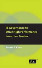 IT Governance to Drive High Performance: Lessons from Accenture