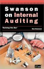 Swanson on Internal Auditing: Raising the Bar