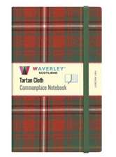 Waverley Tartan Commonplace Hay Ancient Large (21 X 13CM) Notebook