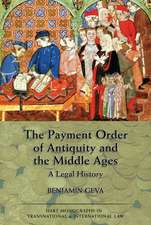 The Payment Order of Antiquity and the Middle Ages