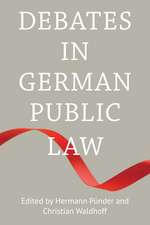 Debates in German Public Law