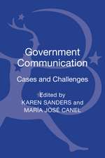 Government Communication: Cases and Challenges